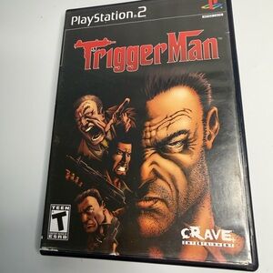 Trigger Man for PlayStation 2 PS2 Complete with Manual Tested MINT